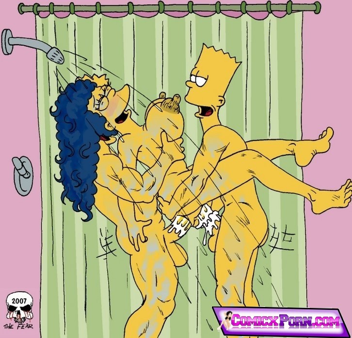 Momentos de Marge follando en los Simpsons Hentai