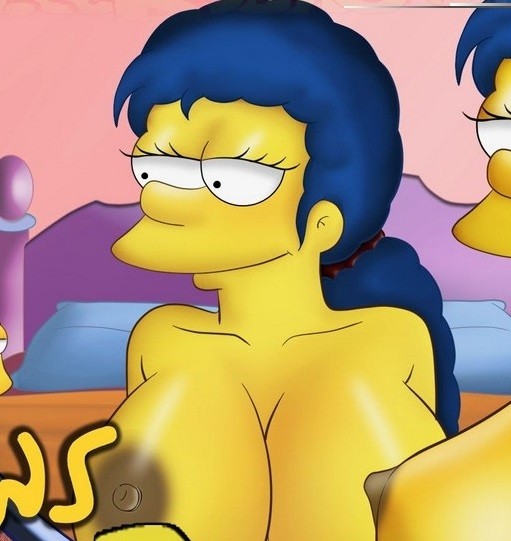 Bart simpson se viola a marge por el culo