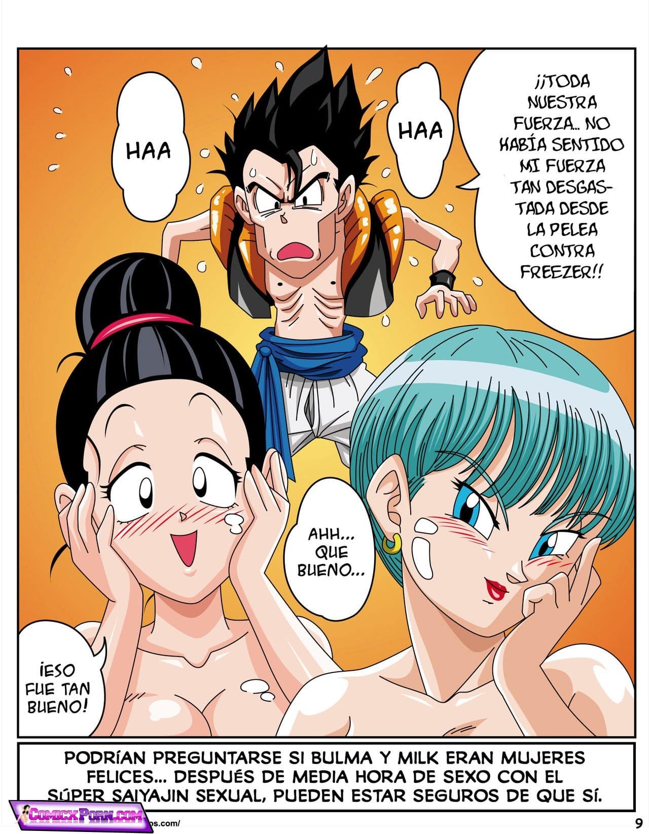 Dragon Ball porn H ¡Súper Saiyajin Sexual! – Garland