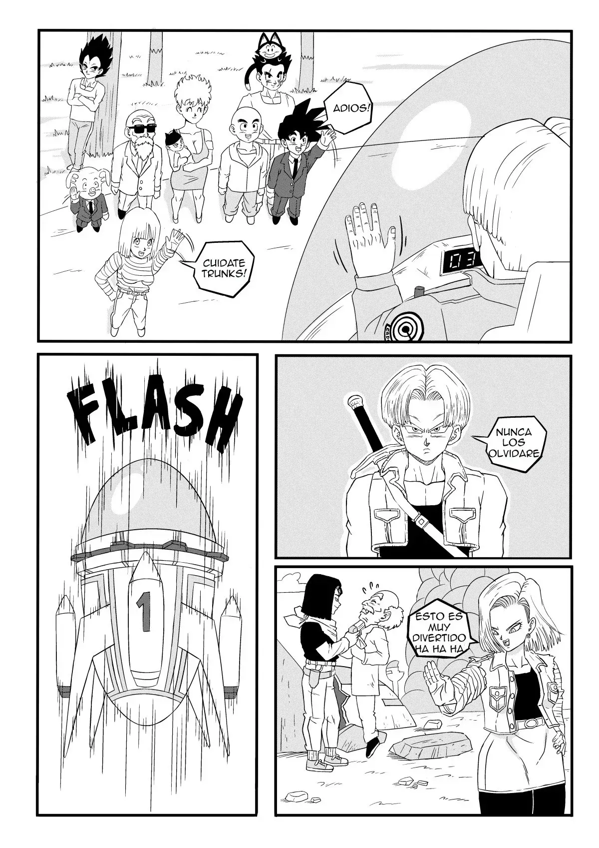 Android 18 Stays in the Future Pink Pawg 02