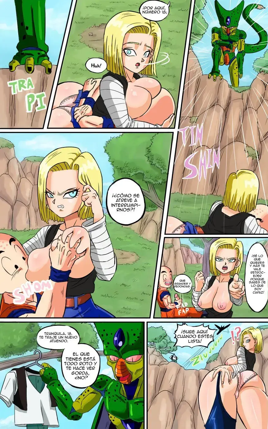 Android 18 meets Krillin 05