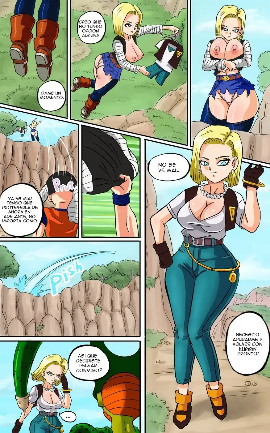 Android 18 meets Krillin 06