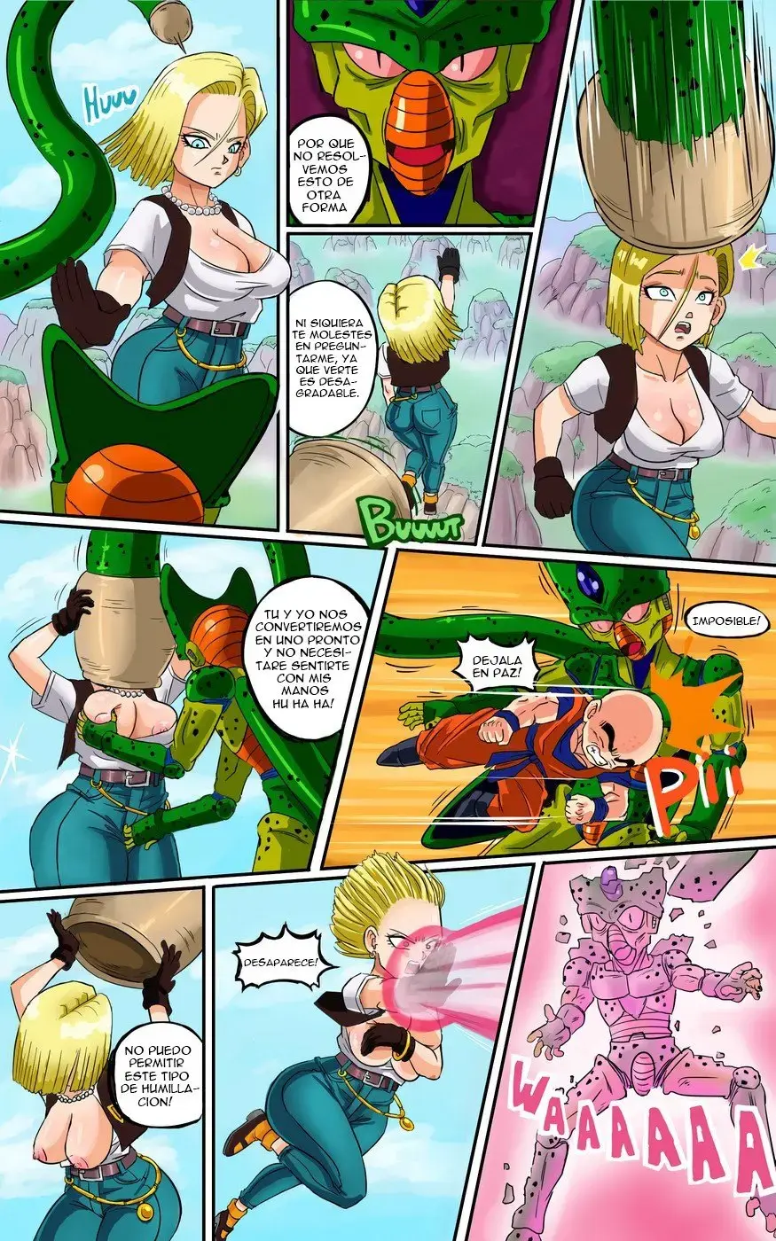 Android 18 meets Krillin 07