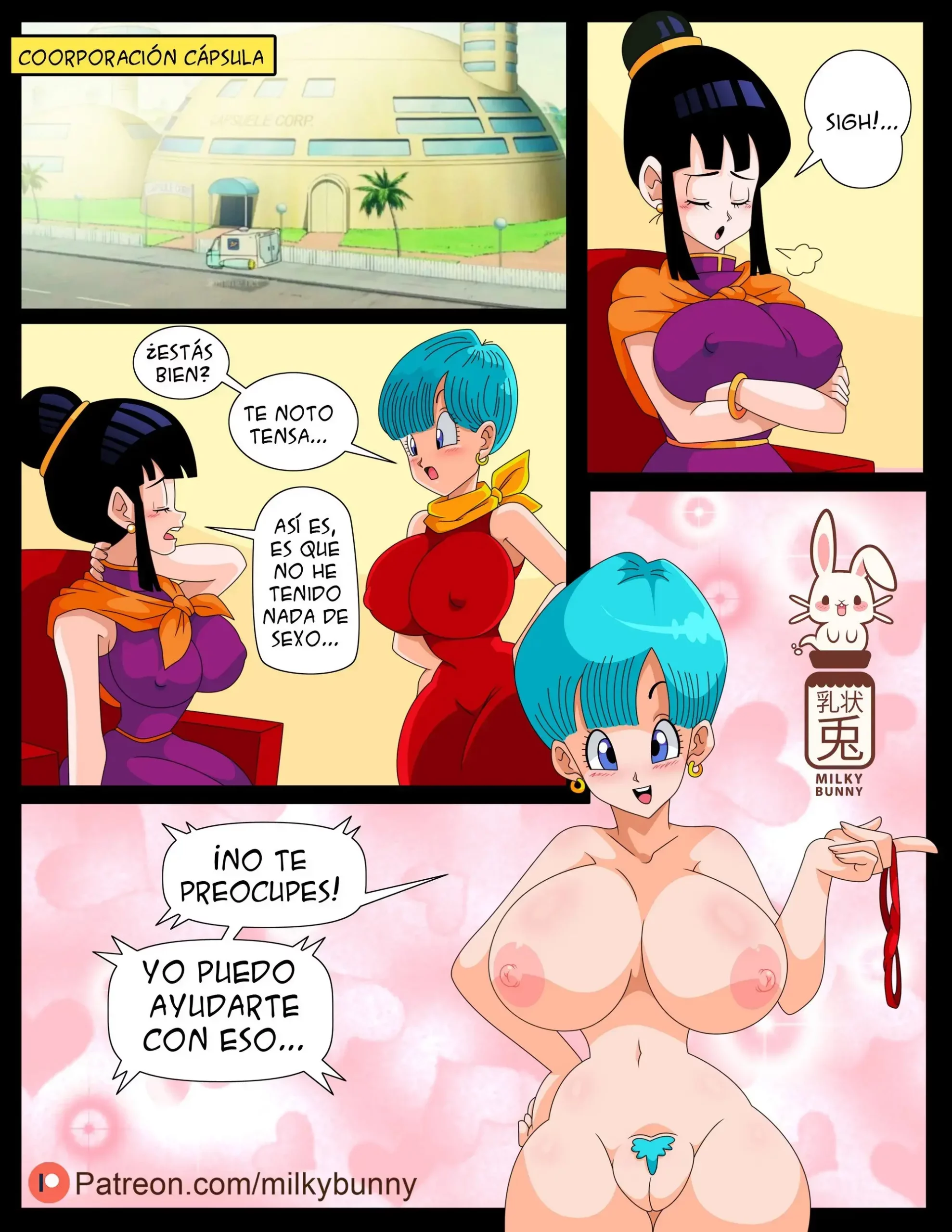 Las Chambeadoll Z Descargando Tension Milky Bunny 02 scaled