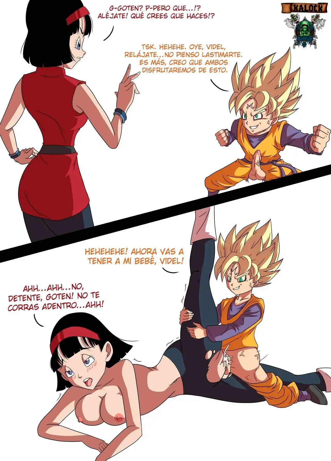 Manga De Majin Goten XXX