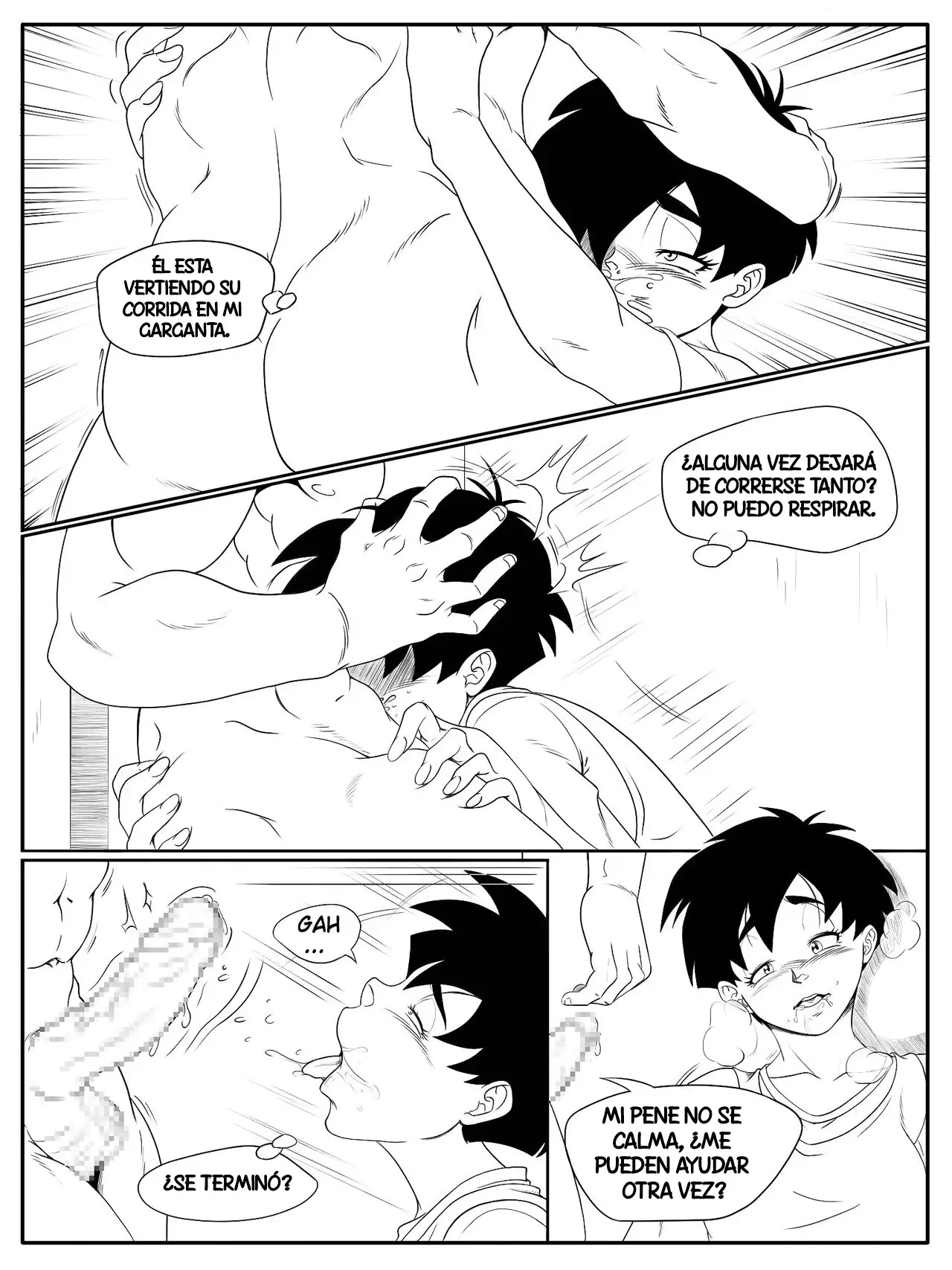 el duro encuentro de goku y videl sloghy 0 10