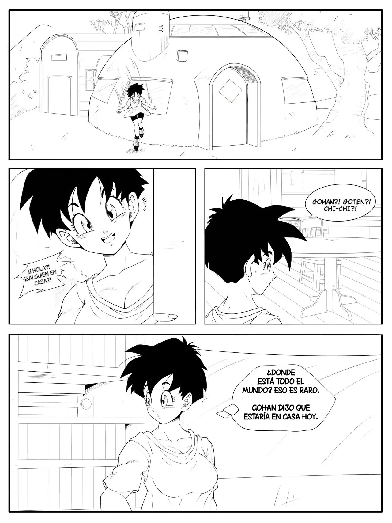 el duro encuentro de goku y videl sloghy 0 2