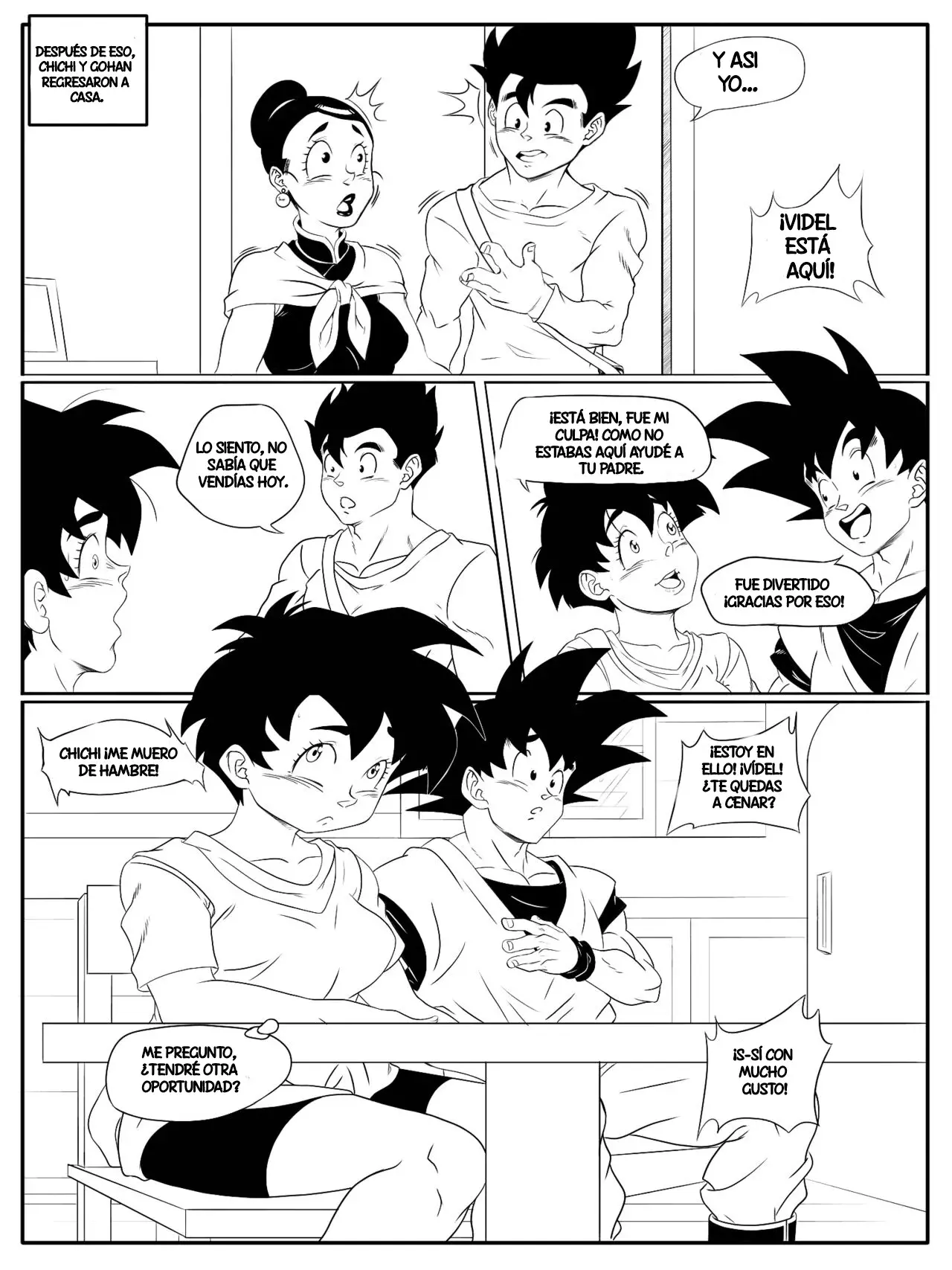el duro encuentro de goku y videl sloghy 0 27