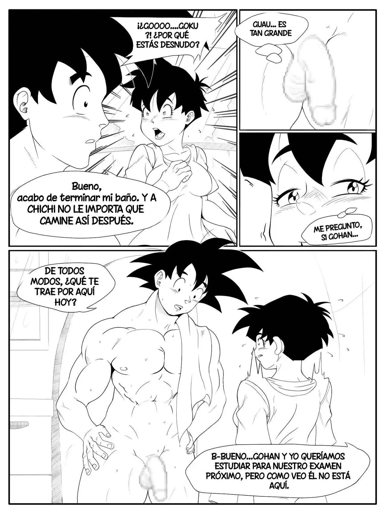 el duro encuentro de goku y videl sloghy 0 4