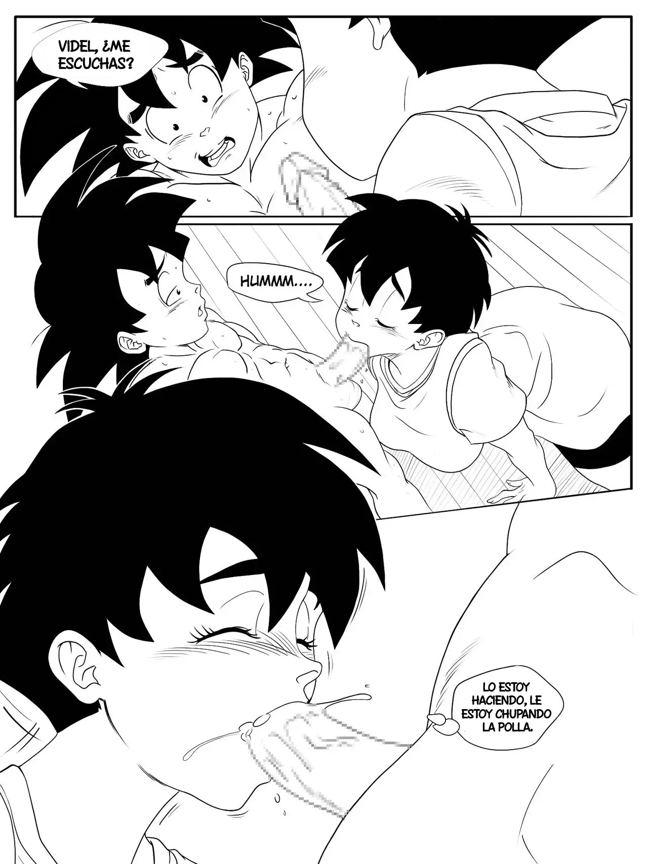 el duro encuentro de goku y videl sloghy 0 8