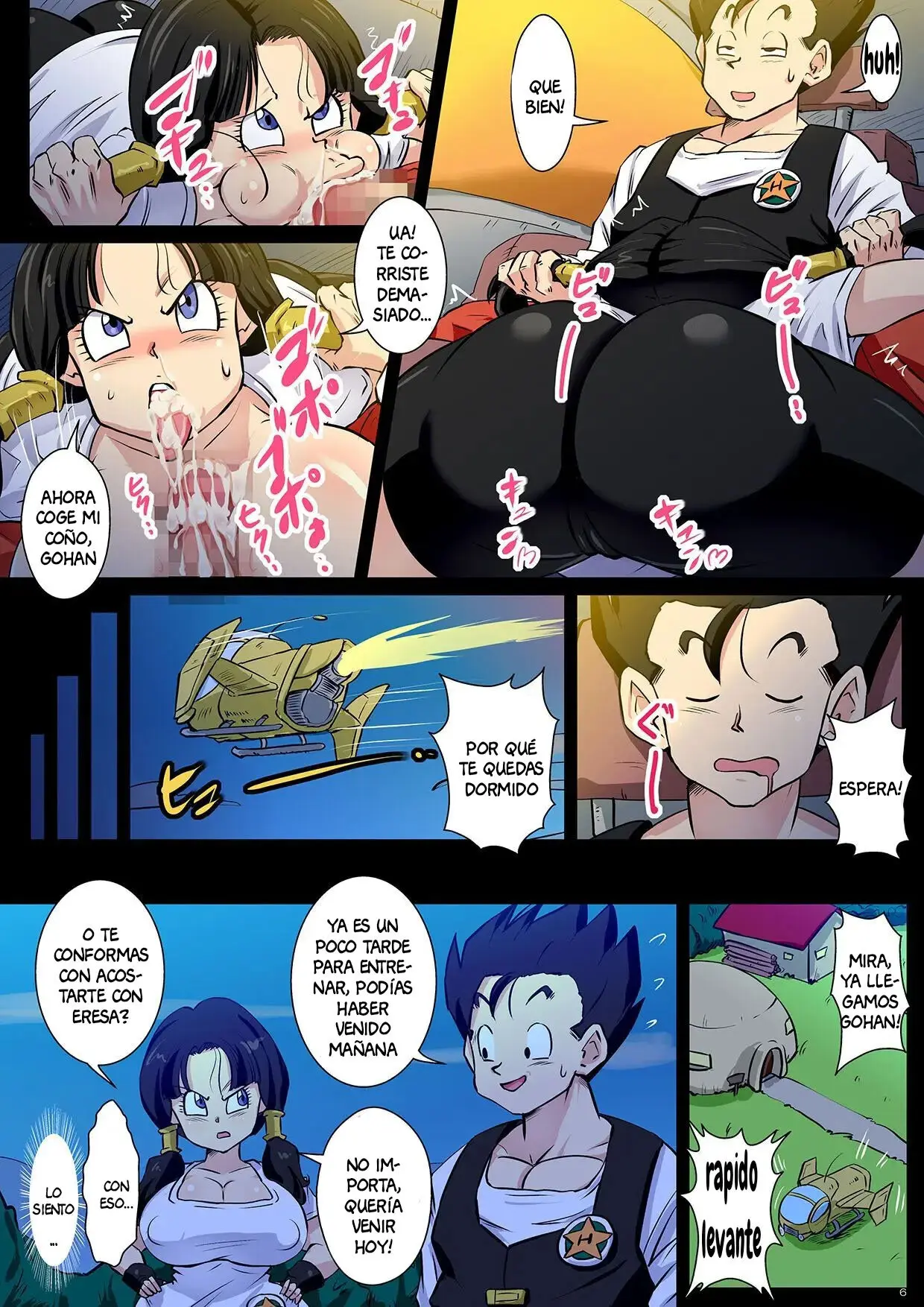 DOSUKEBE VIDEL ga Hisshi ni Yuuwaku suru kedo GOHAN wa CHI CHI to no Sex ni Muchuu desu Rikka Kai 5