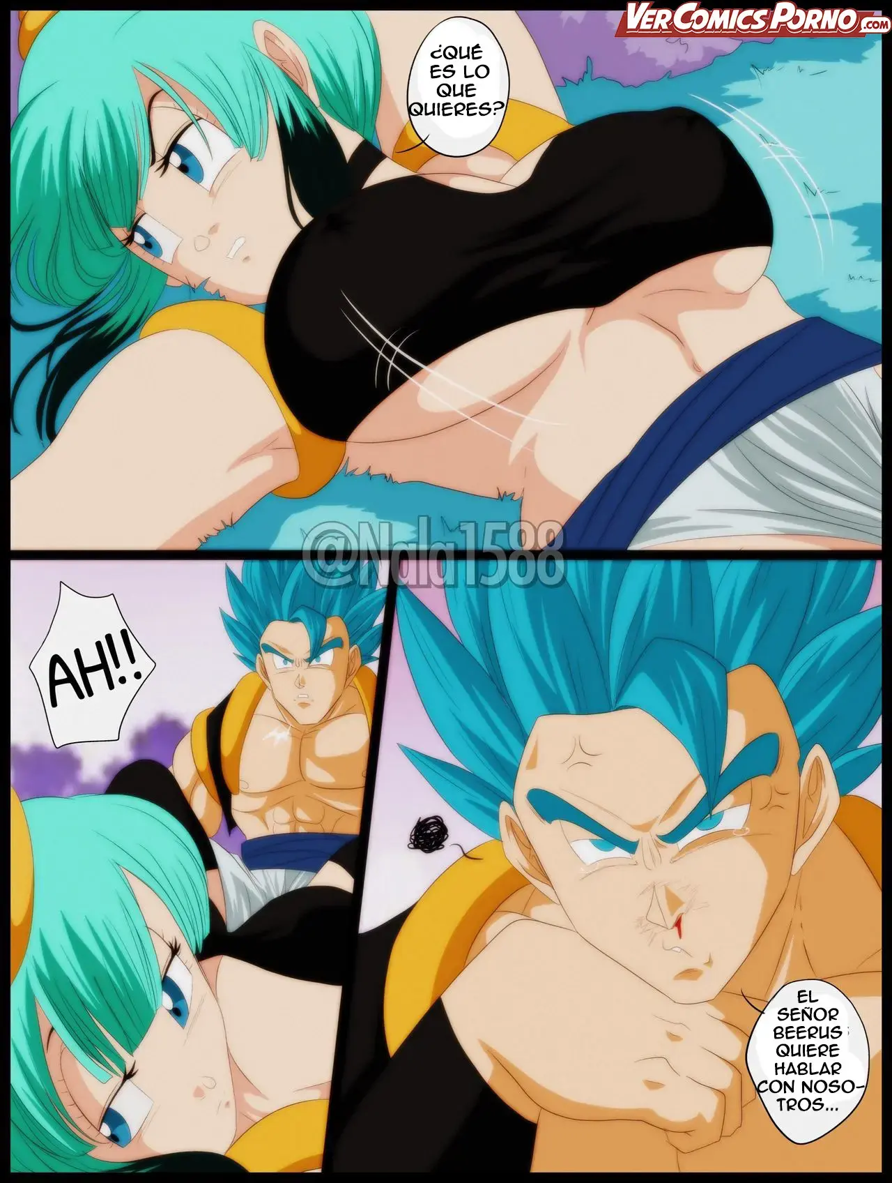 Nala1588 Bulchi x Gogeta Traduccion Exclusiva 8