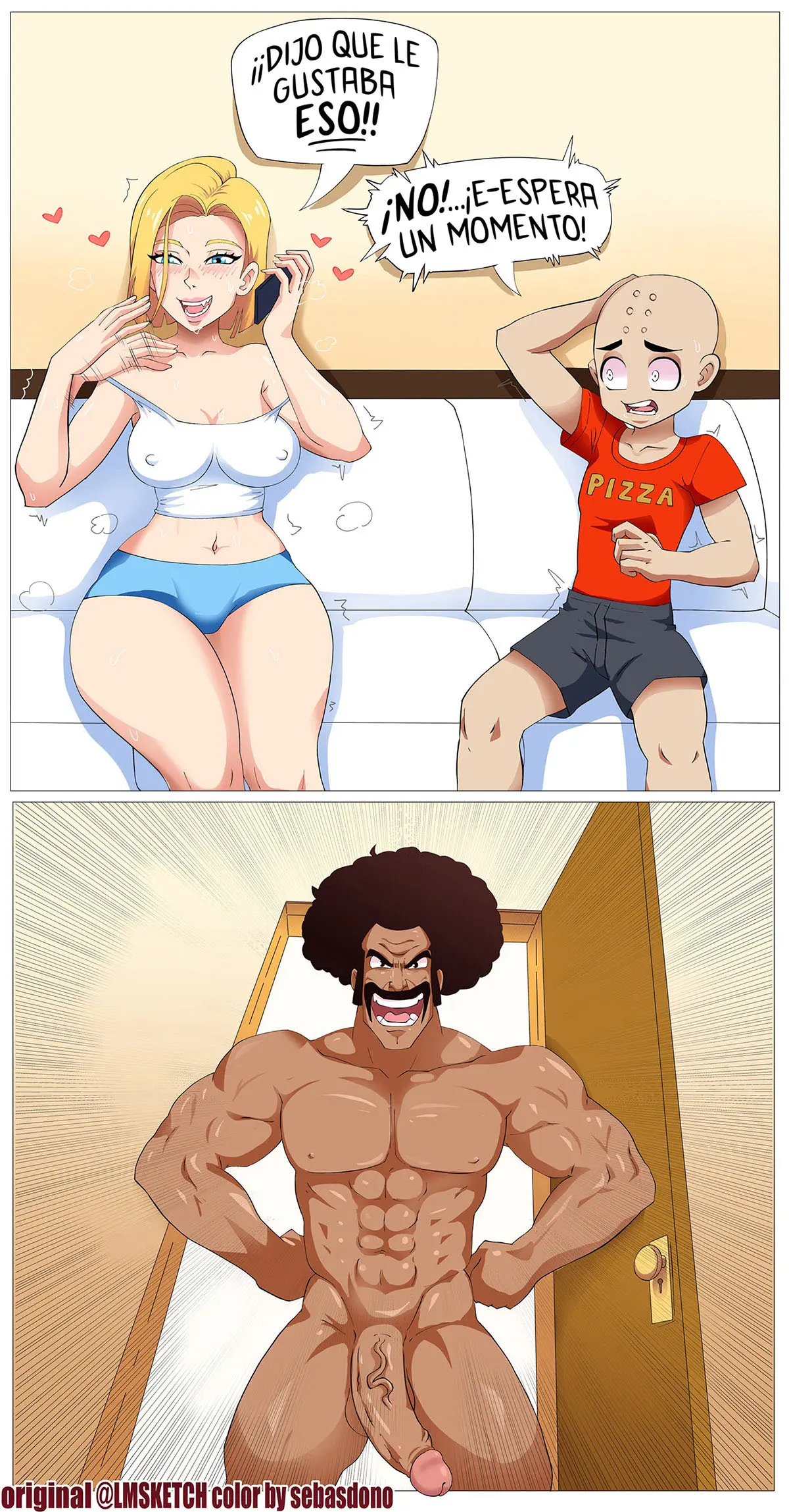 android 18 ntr comic sebasdono 1