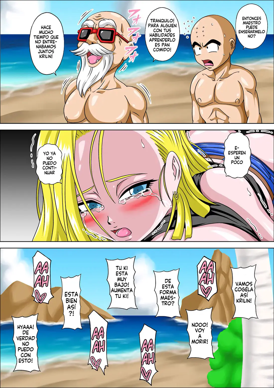 el maestro roshi y la tentacion de la mujer casada muscleman 32