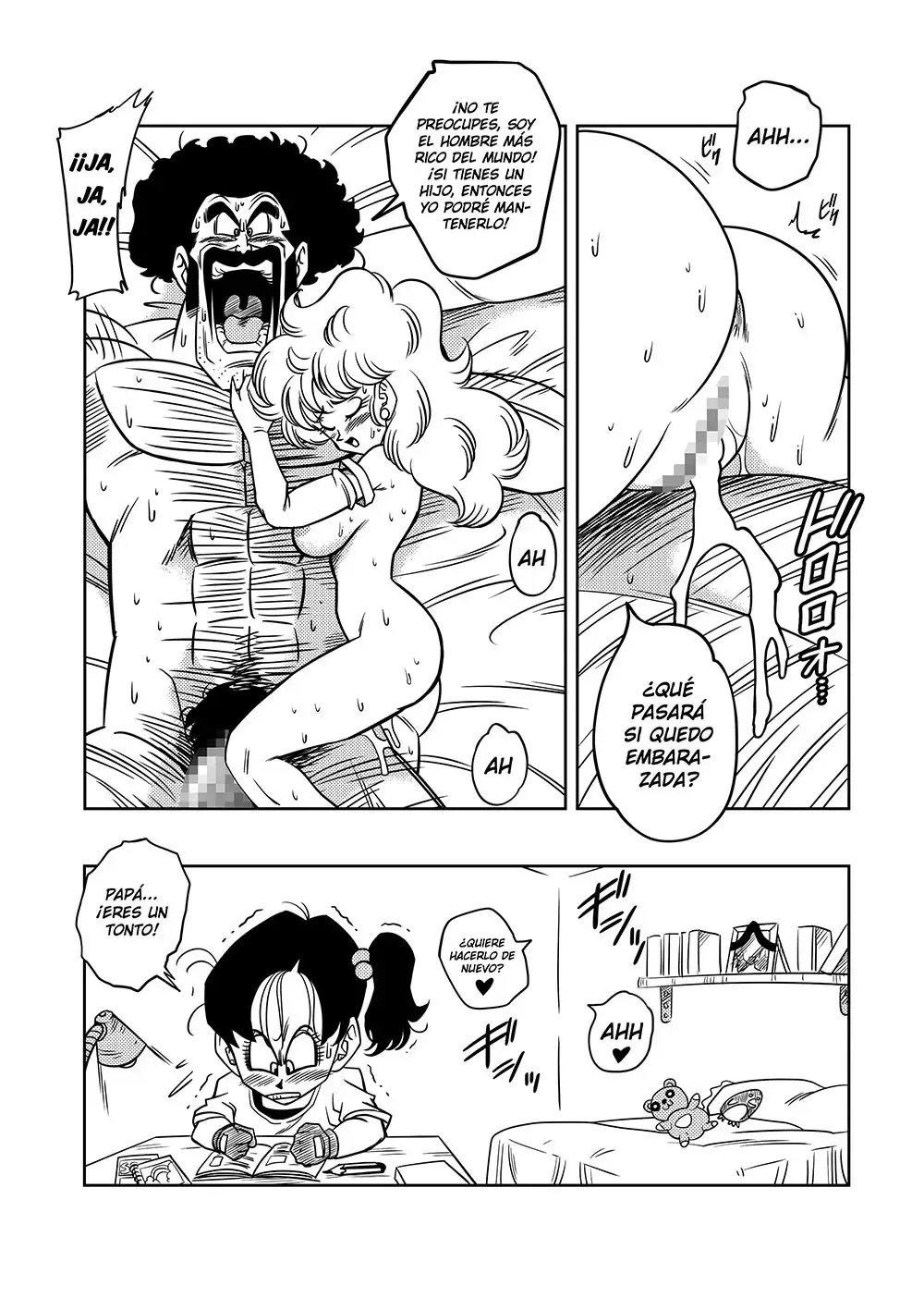mister satan no himitsu no training 19
