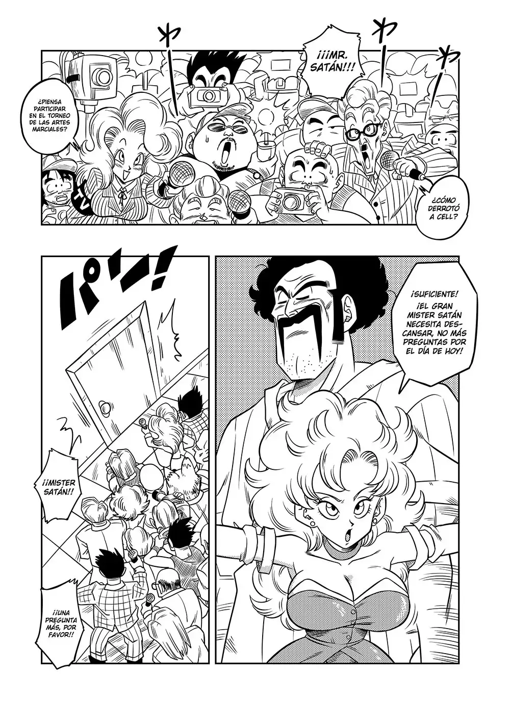 mister satan no himitsu no training 3