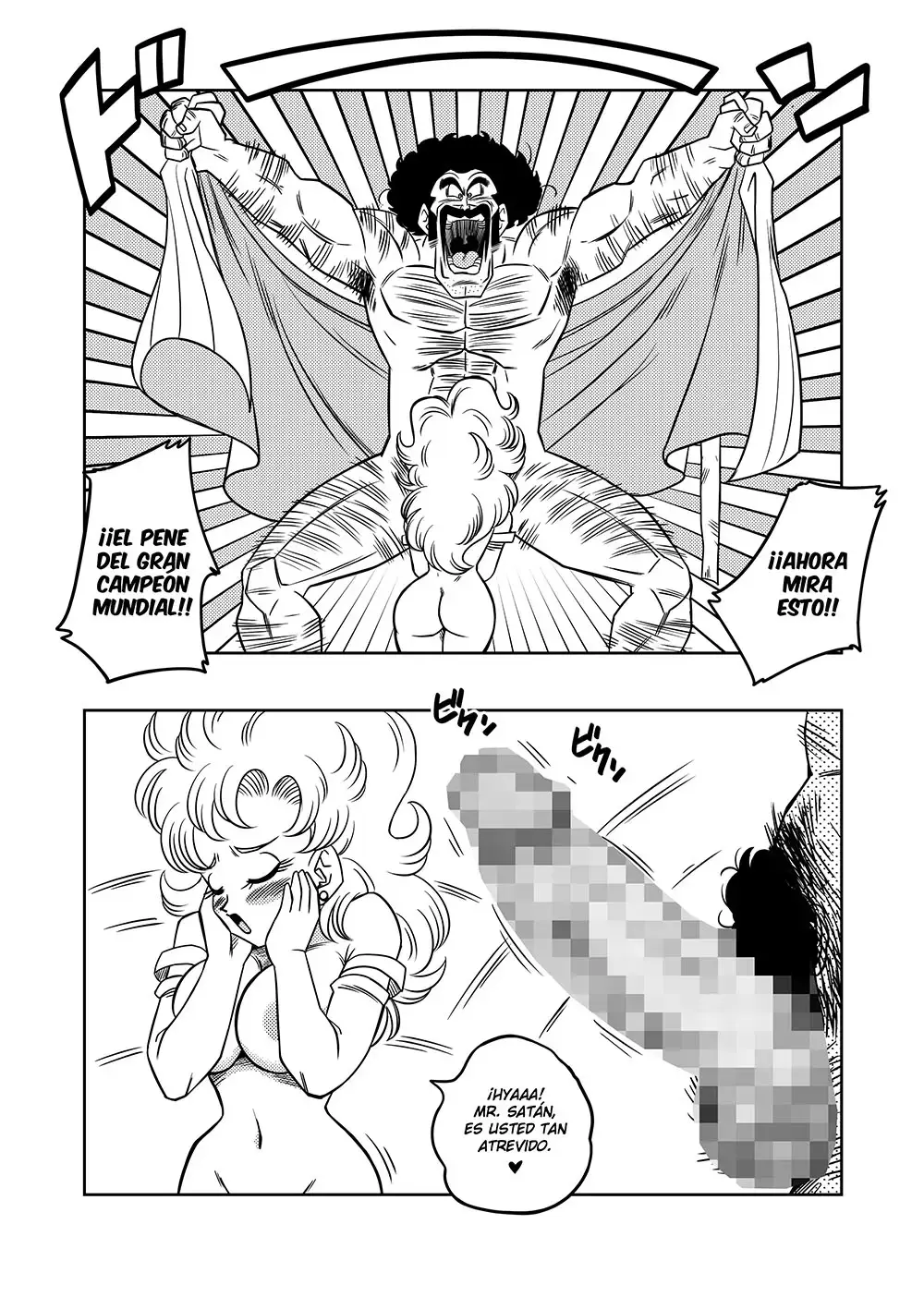 mister satan no himitsu no training 8