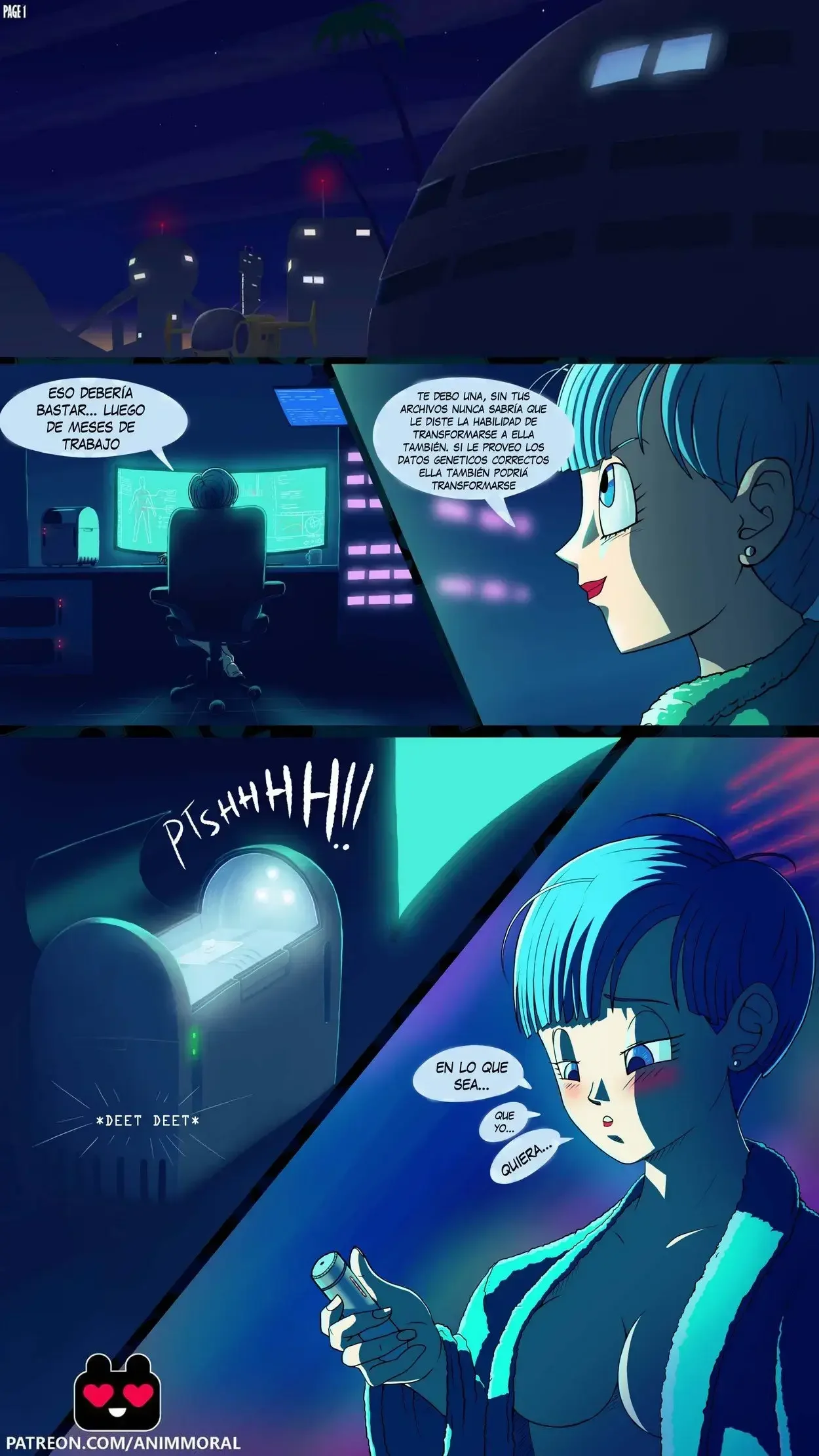 Androide 18 Y Bulma