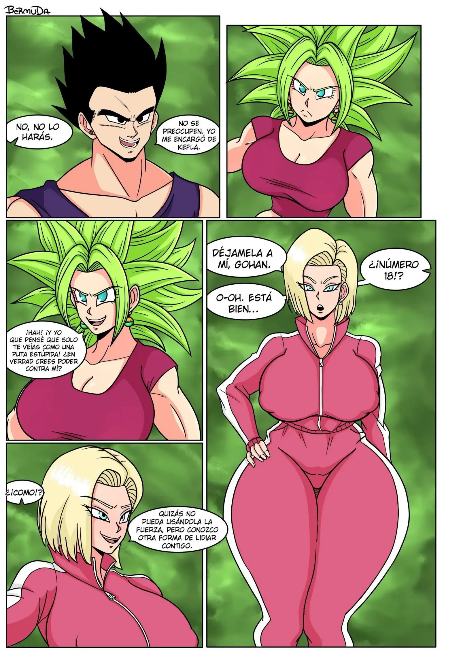 Androide 18 Tiene Un Plan [Bermuda]