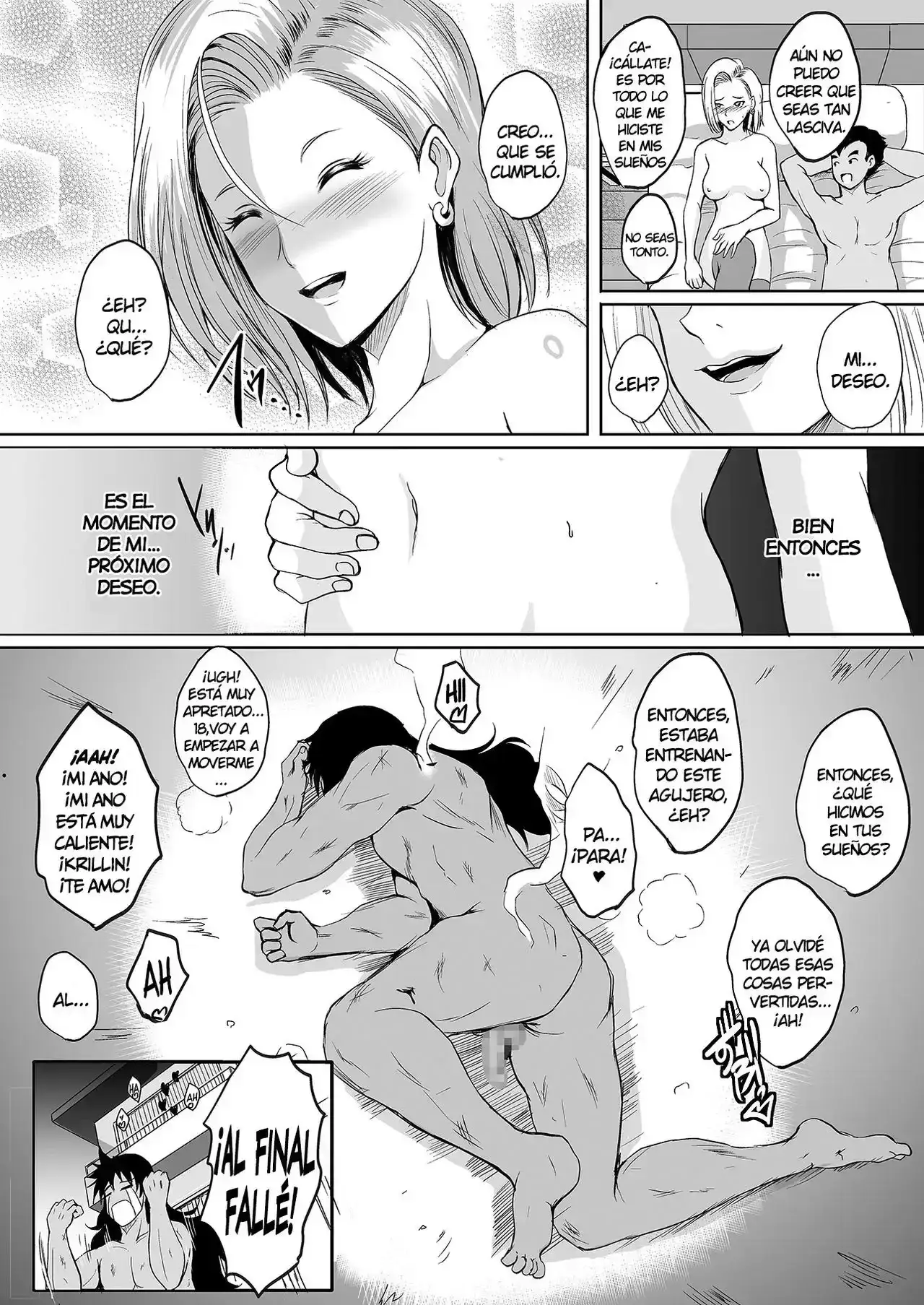 Any Wish Any Hope Android 18 Hentai 34