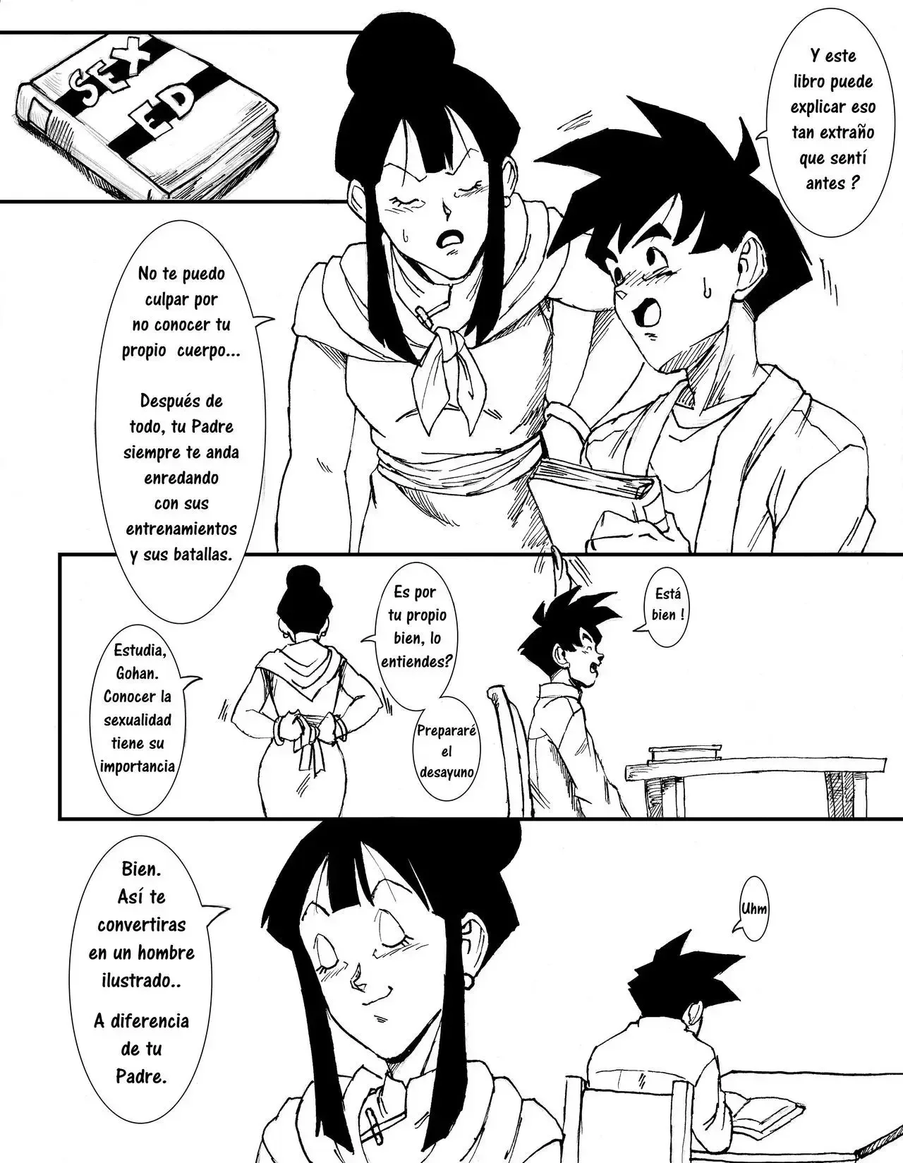 Gohan X Chichi Aarokira 07