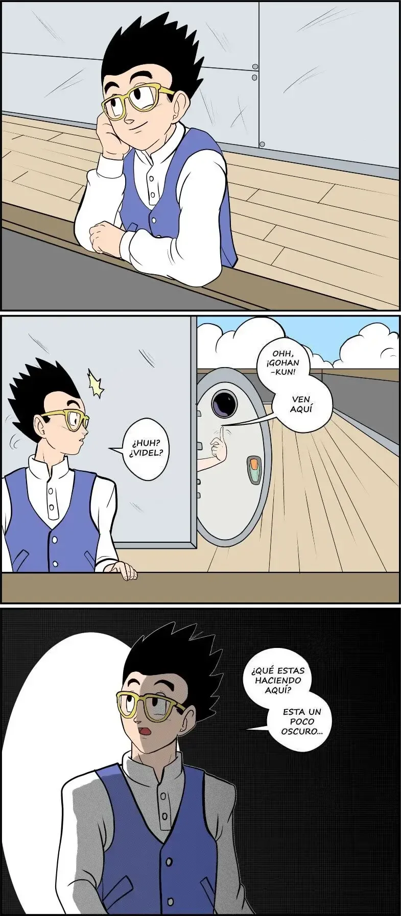 La Sorpresa De Gohan Comic Porno