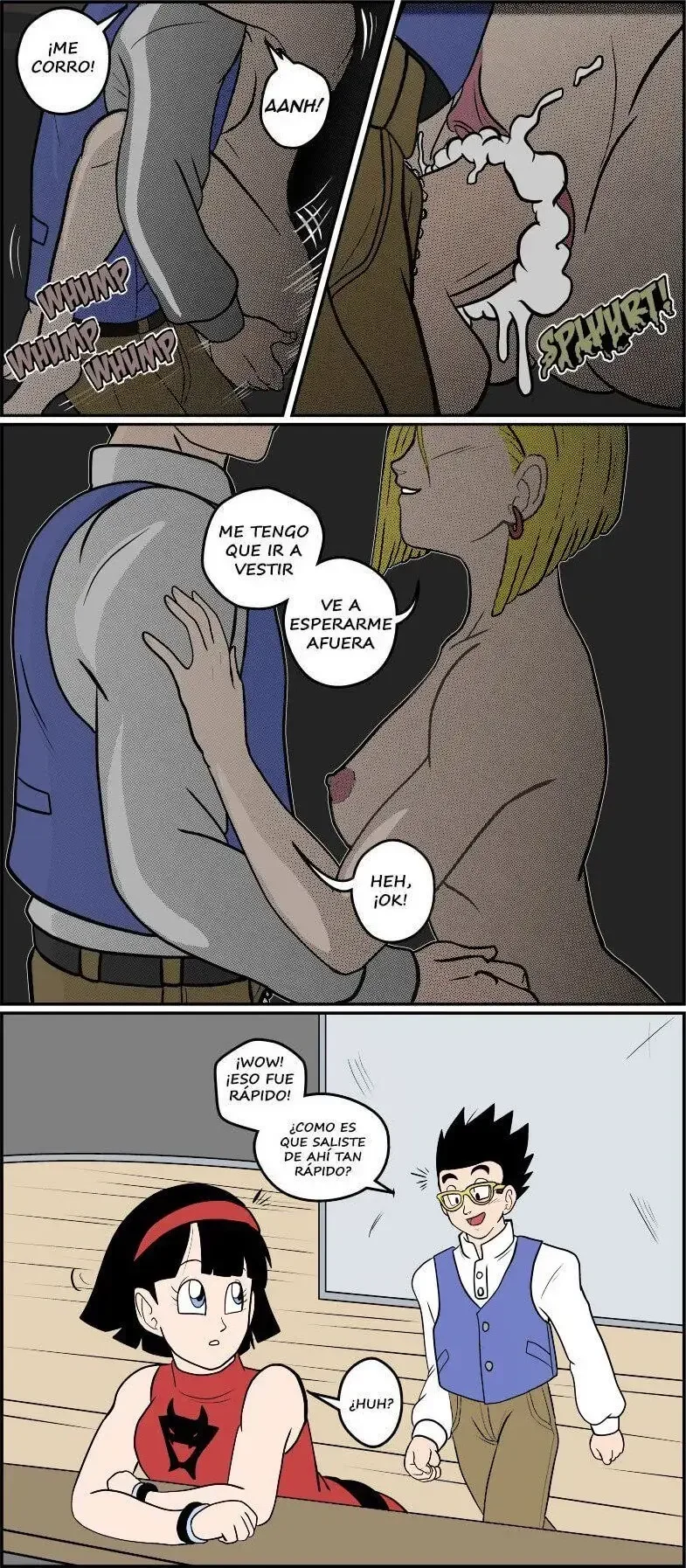 La Sorpresa de Gohan Porno 003