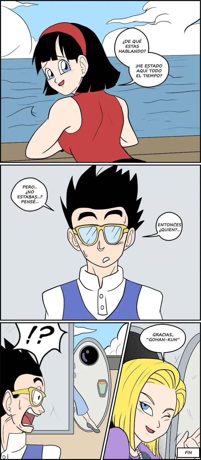 La Sorpresa de Gohan Porno 004