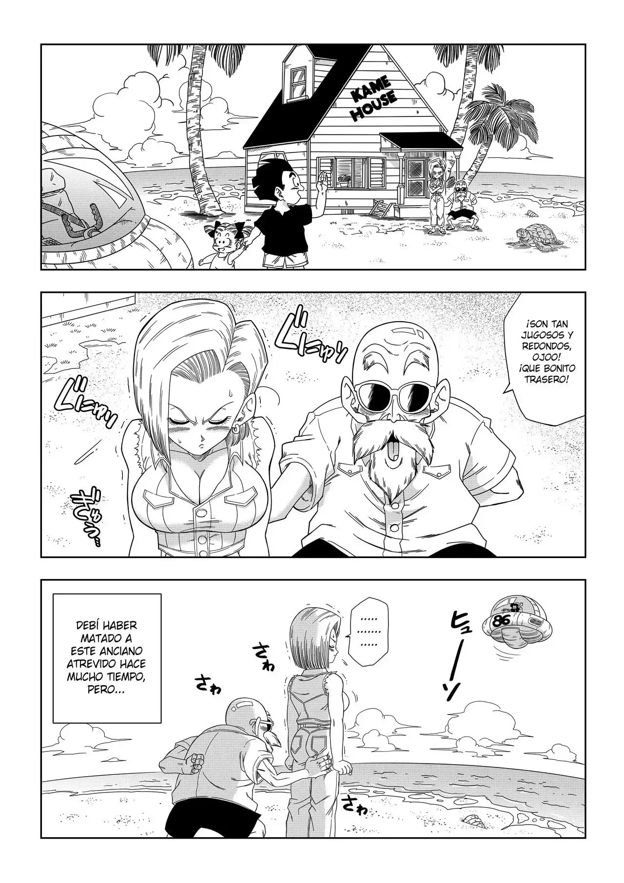 Numero 18 vs El Maestro Roshi 02