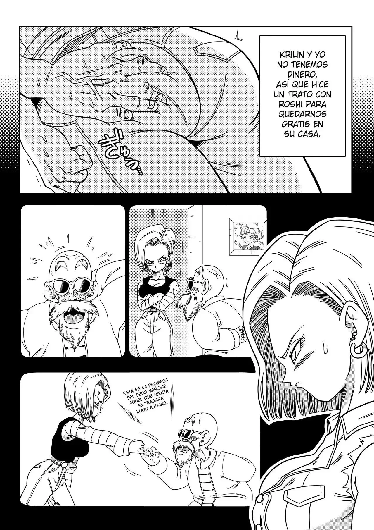 Numero 18 vs El Maestro Roshi 03