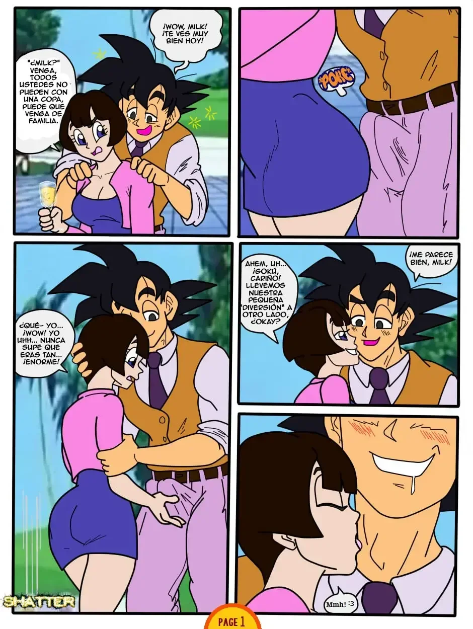 Goku Se Emborracha Y Folla Con Videl