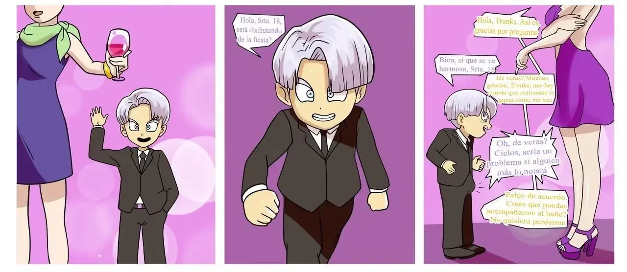 Trunks X Android 18 Cap 02