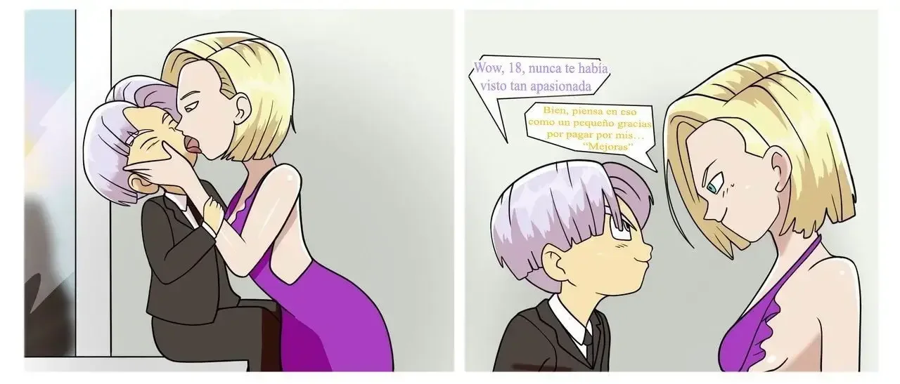 Trunks X Android 18 Cap 03