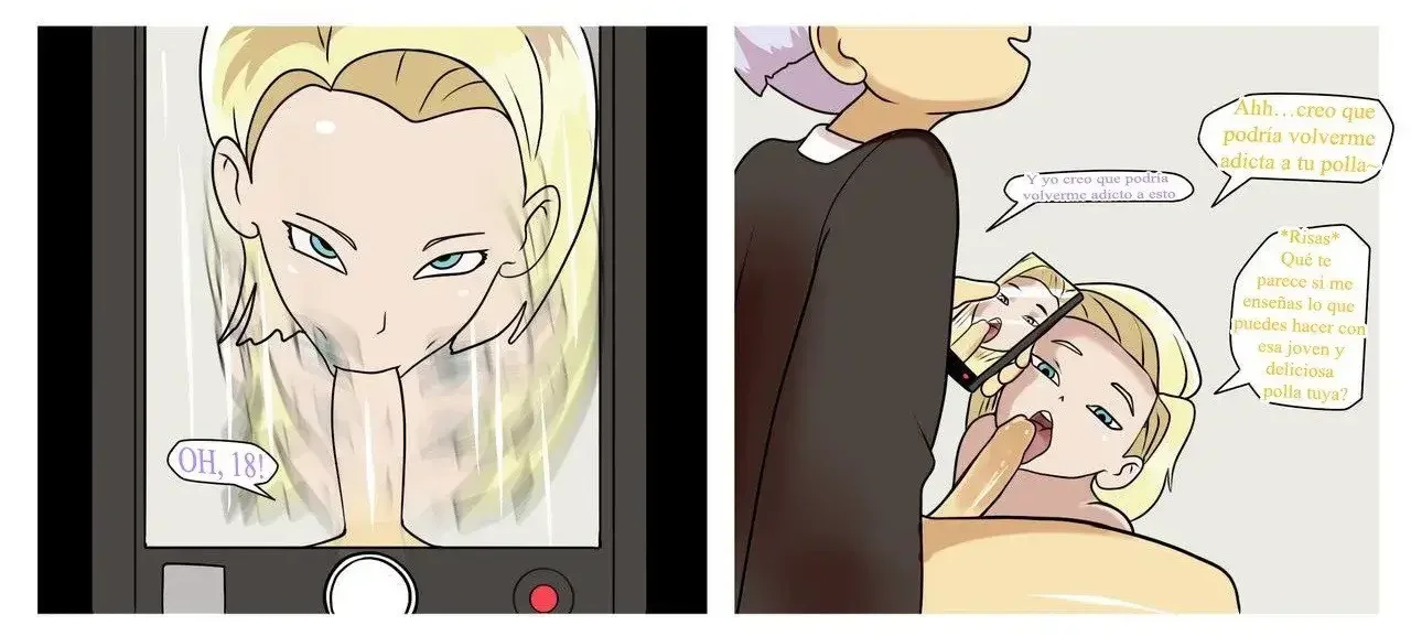 Trunks X Android 18 Cap 07