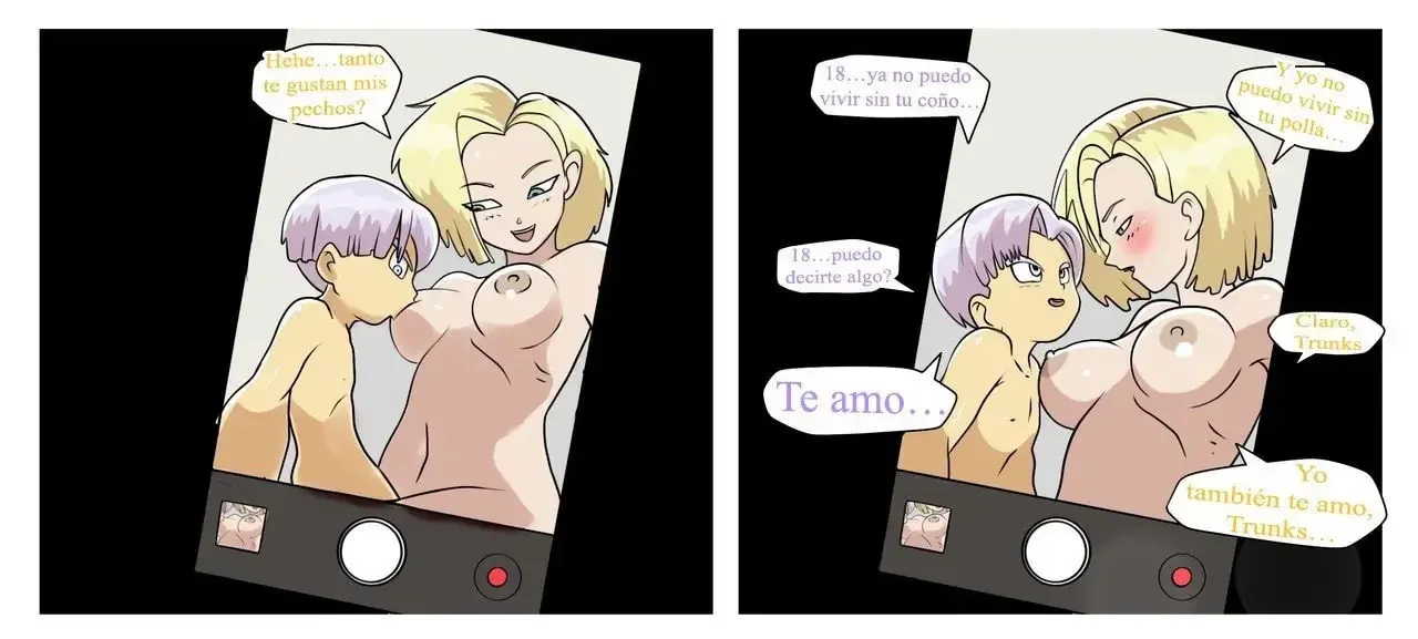 Trunks X Android 18 Cap 10