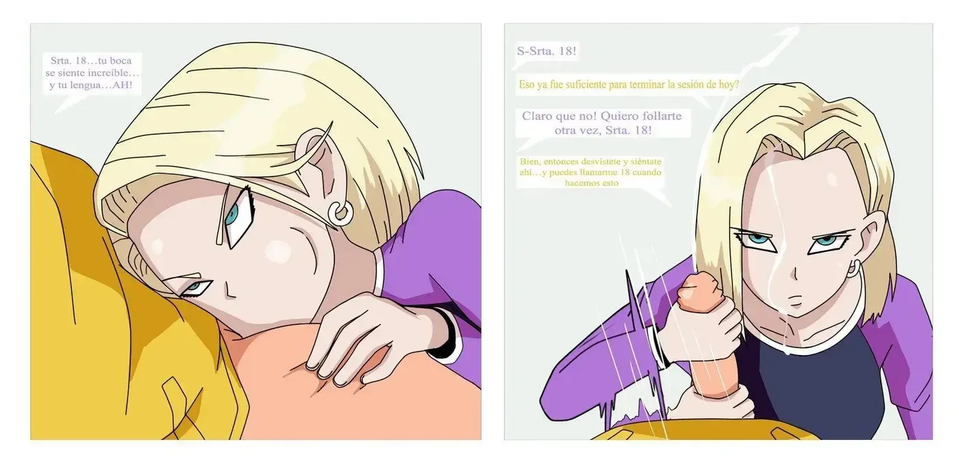 Trunks X Android 18 Hentai 02