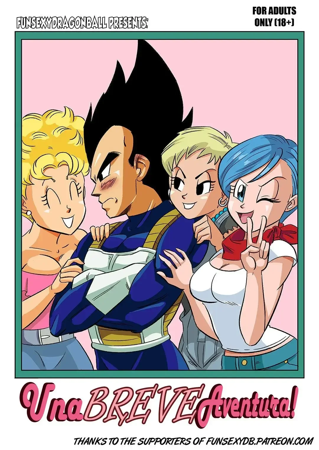 Vegeta Con La Hermana Y Madre De Bulma