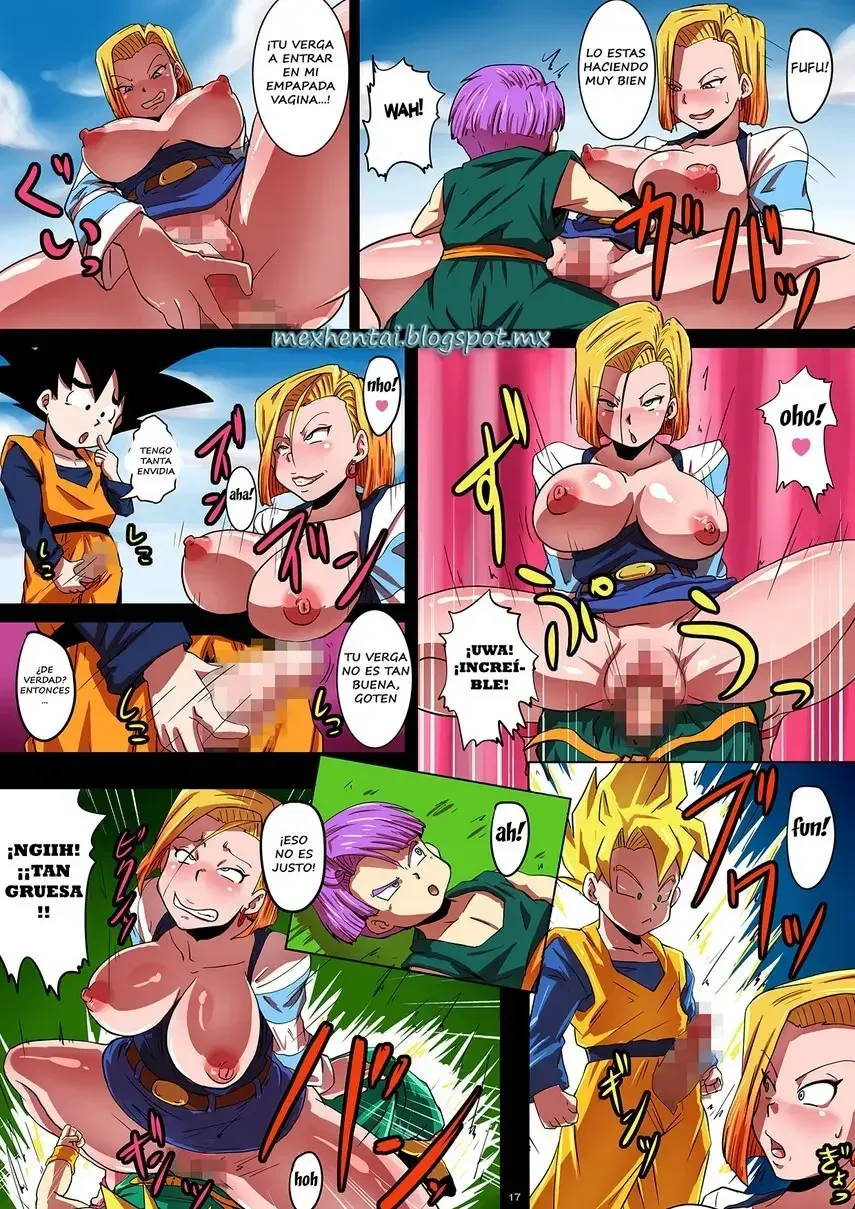 Dragon Ball Z Shotacon Hole 17