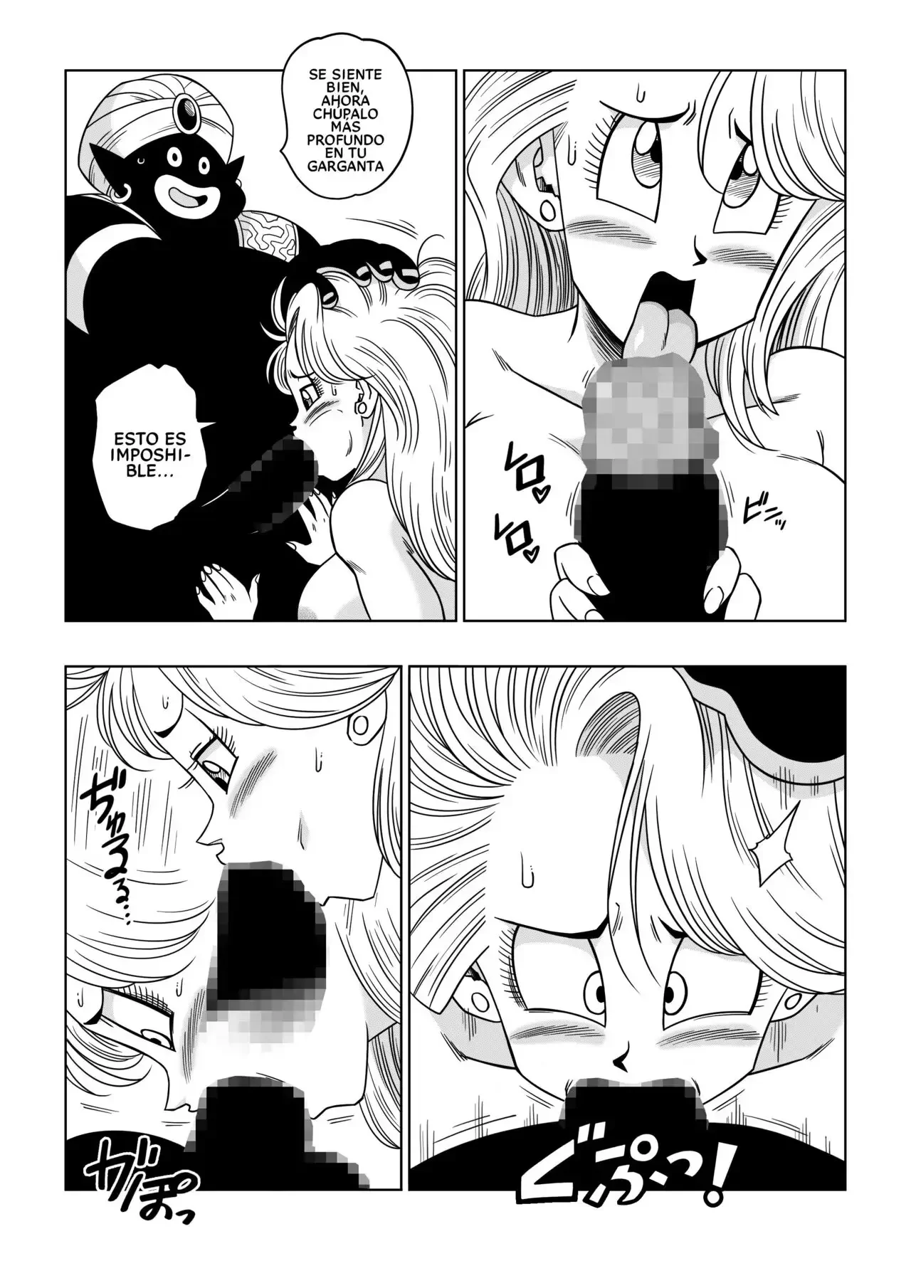 bulma conoce a mister popo 10