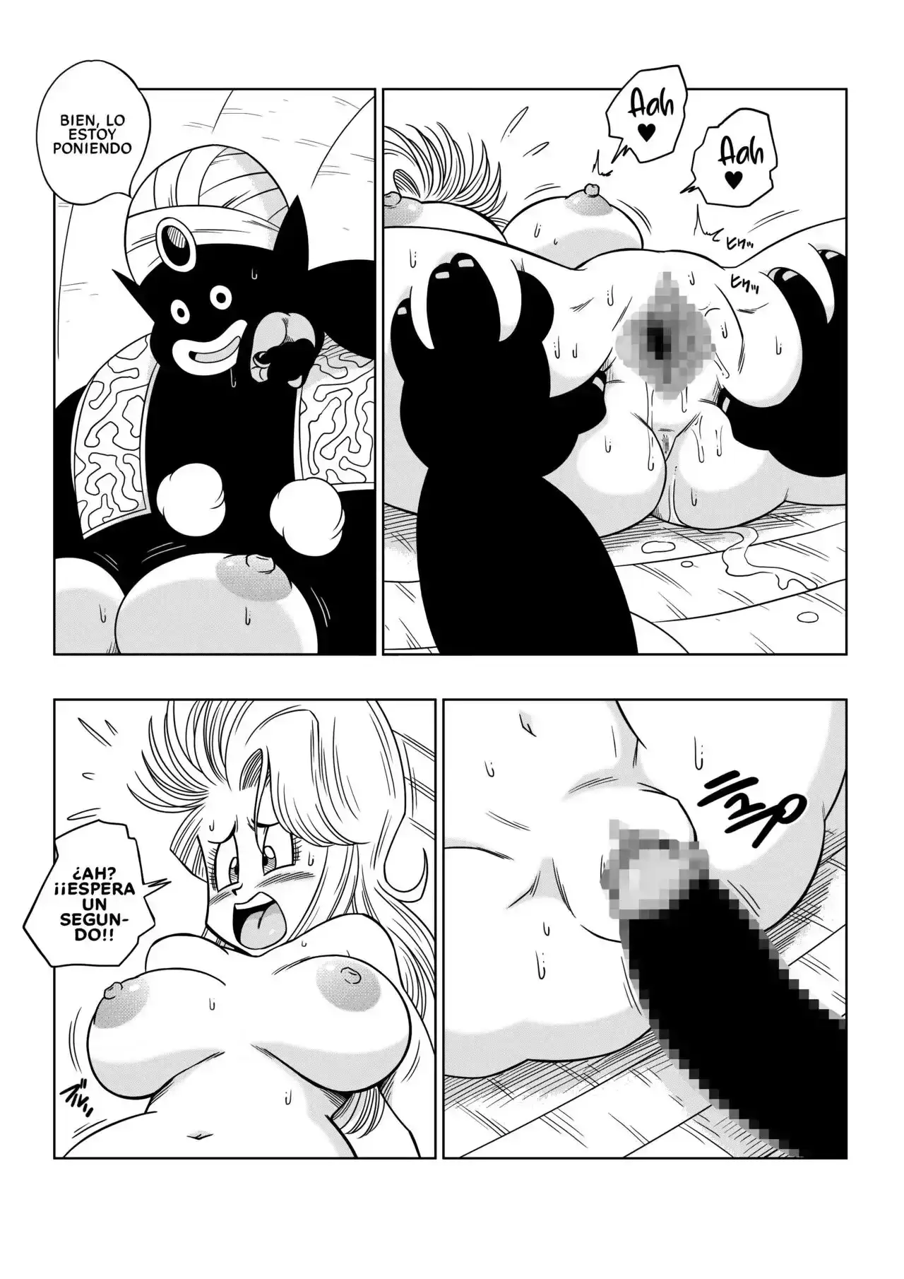 bulma conoce a mister popo 14