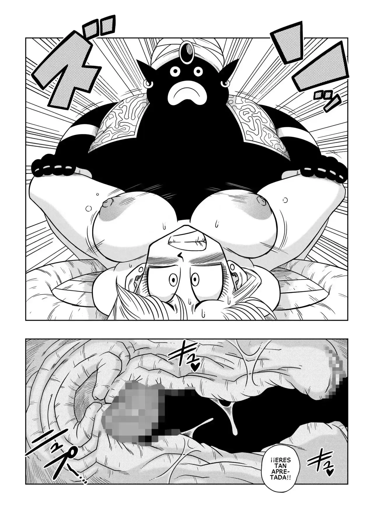 bulma conoce a mister popo 15