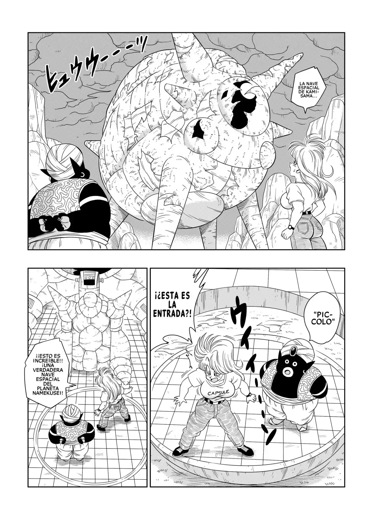 bulma conoce a mister popo 5