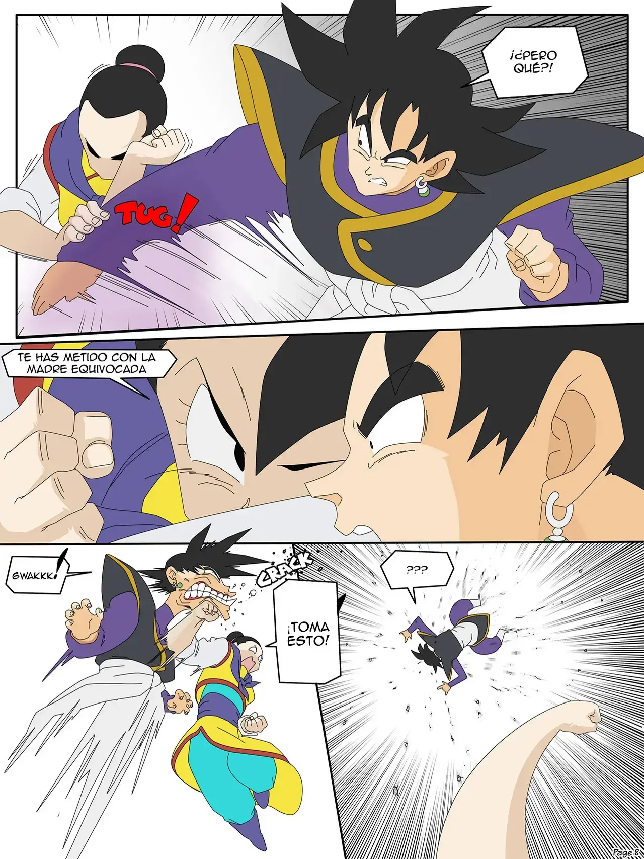 dragon ball yamete zamasus ambition 10