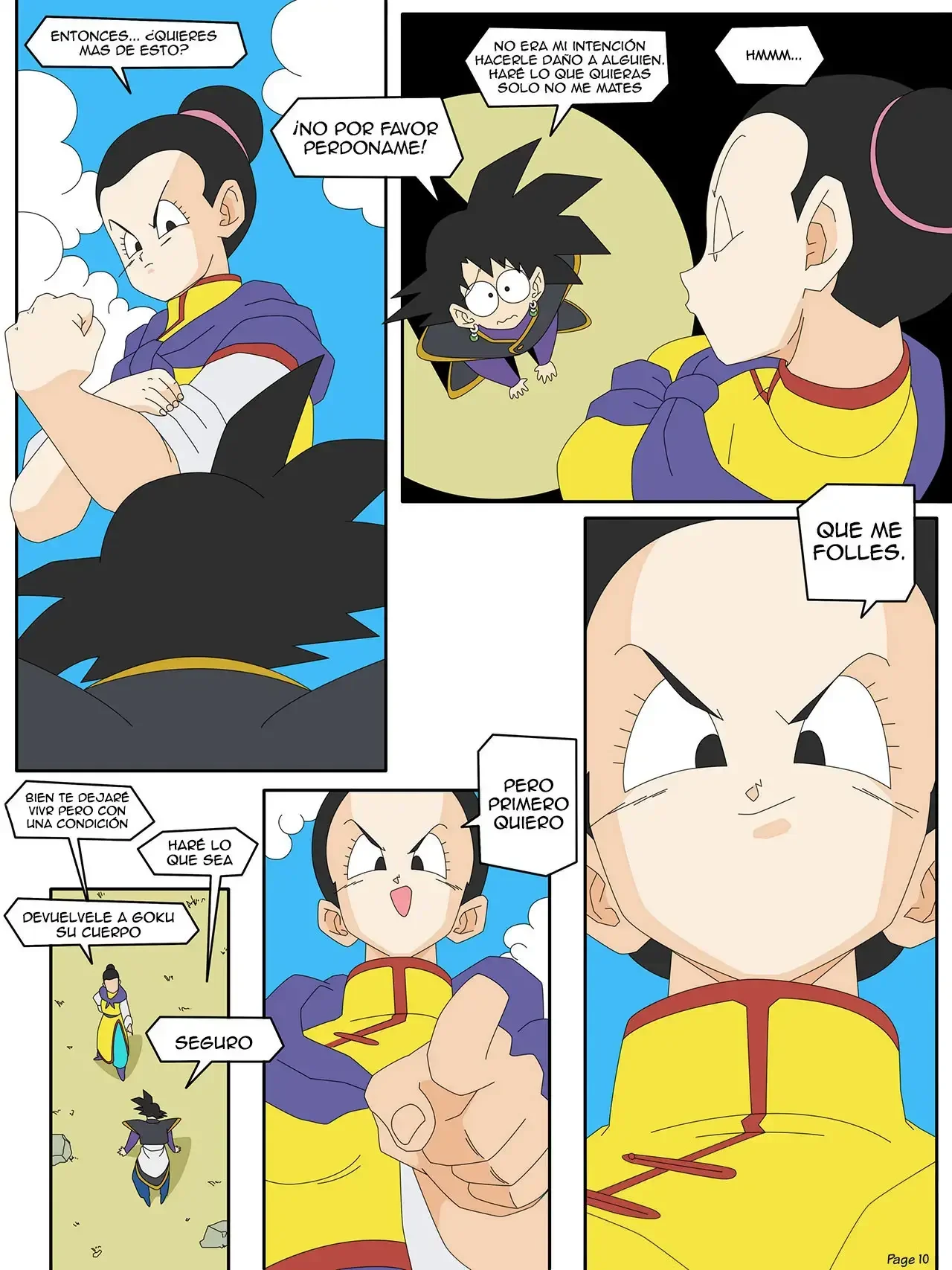 dragon ball yamete zamasus ambition 12