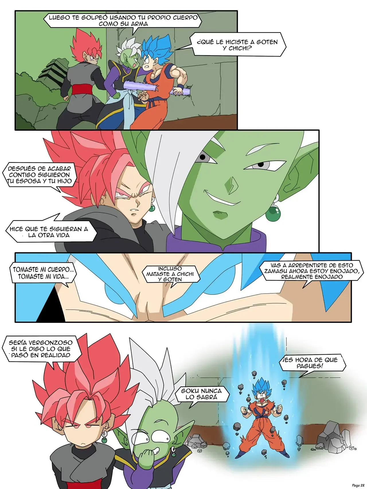 dragon ball yamete zamasus ambition 30