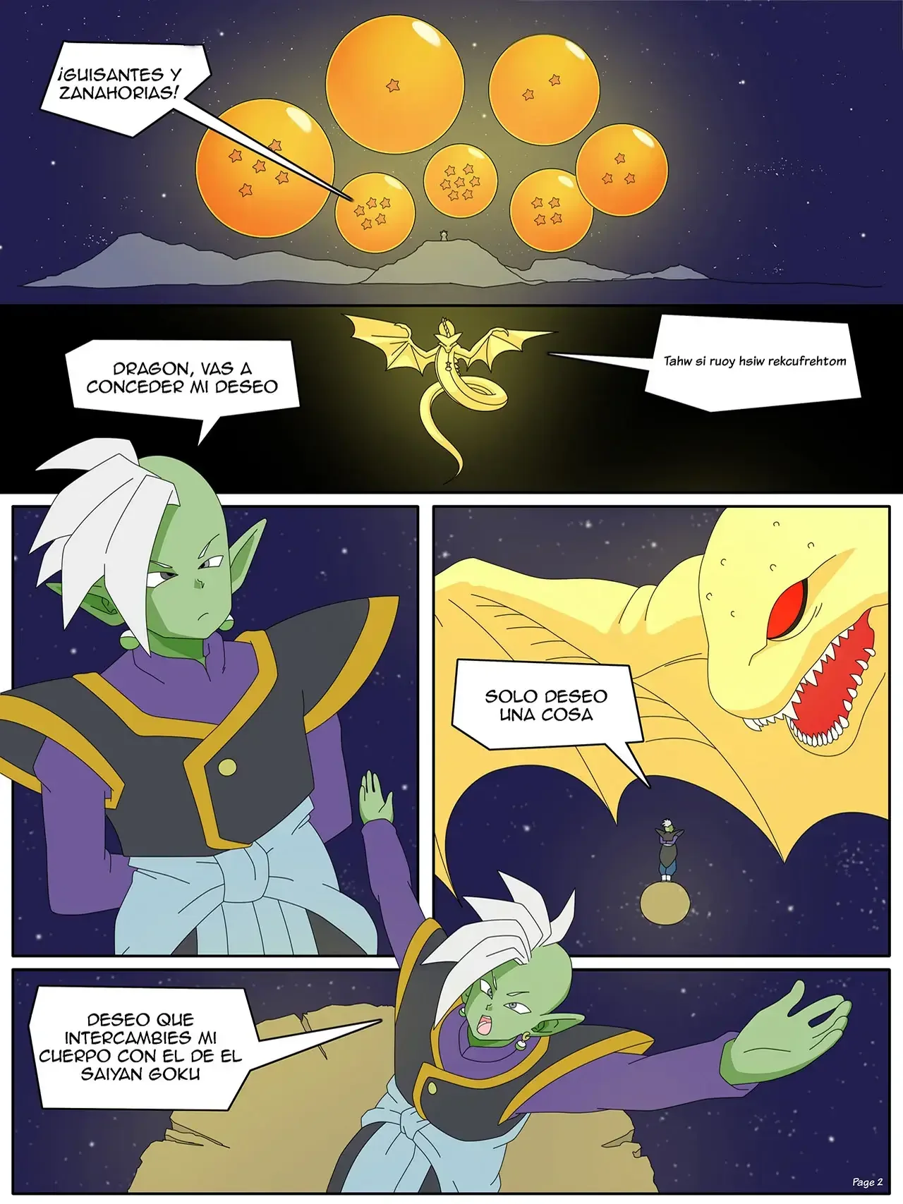 dragon ball yamete zamasus ambition 4
