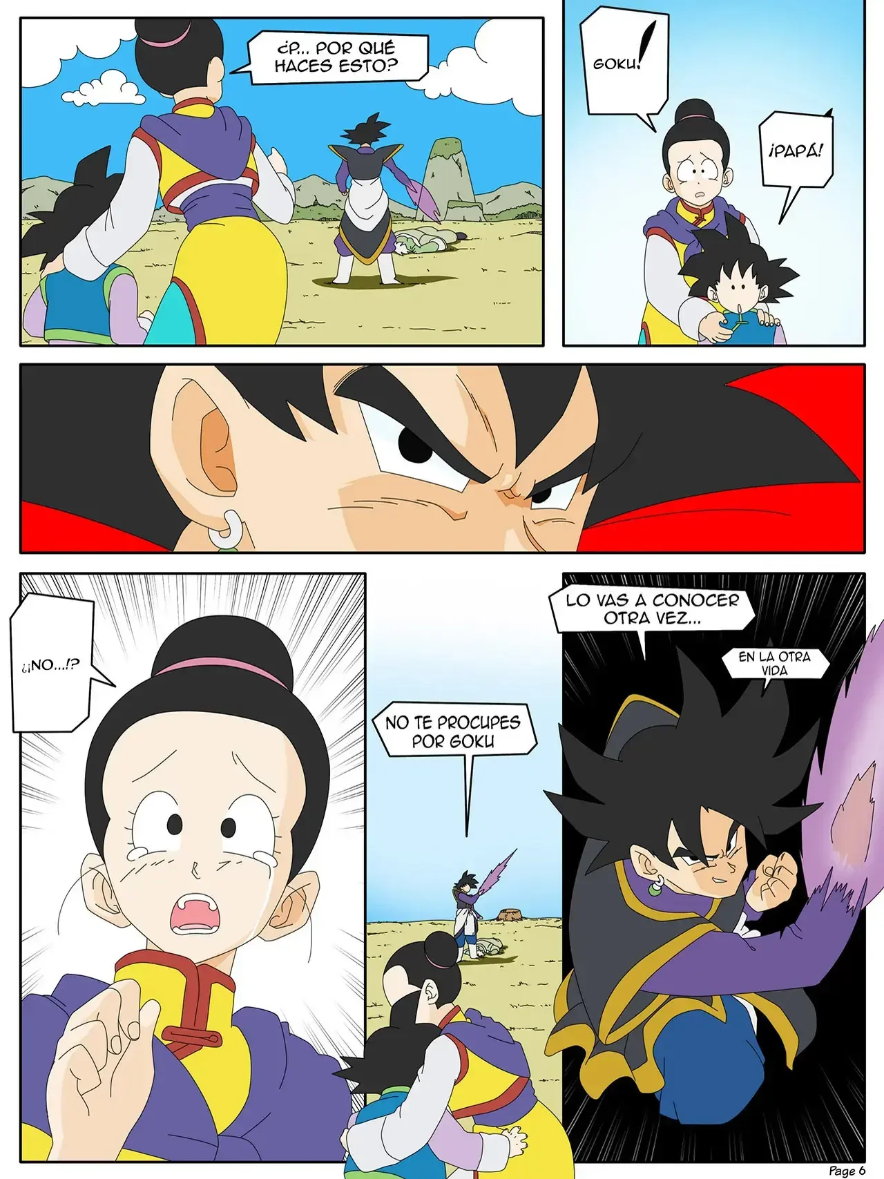 dragon ball yamete zamasus ambition 8