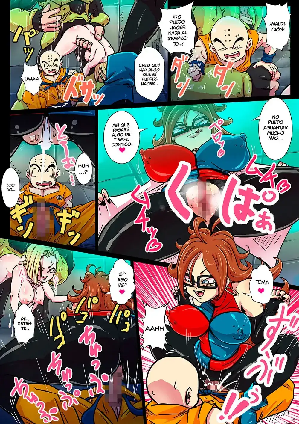 jinzouningen tachi to bulma no inkou zetsurin tokubetsu jikken 16