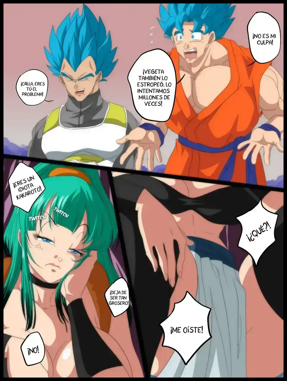 mindfuck bulchi x vegeta x goku 3