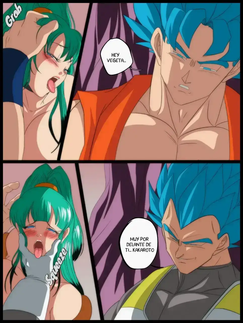 mindfuck bulchi x vegeta x goku 9